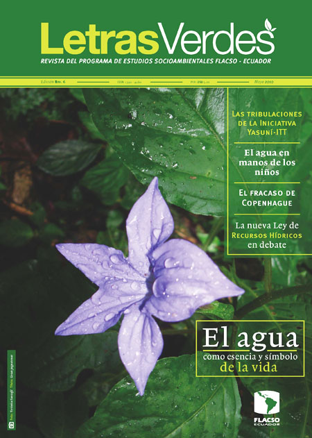 Revista Letras Verdes No. 06, may. 2010